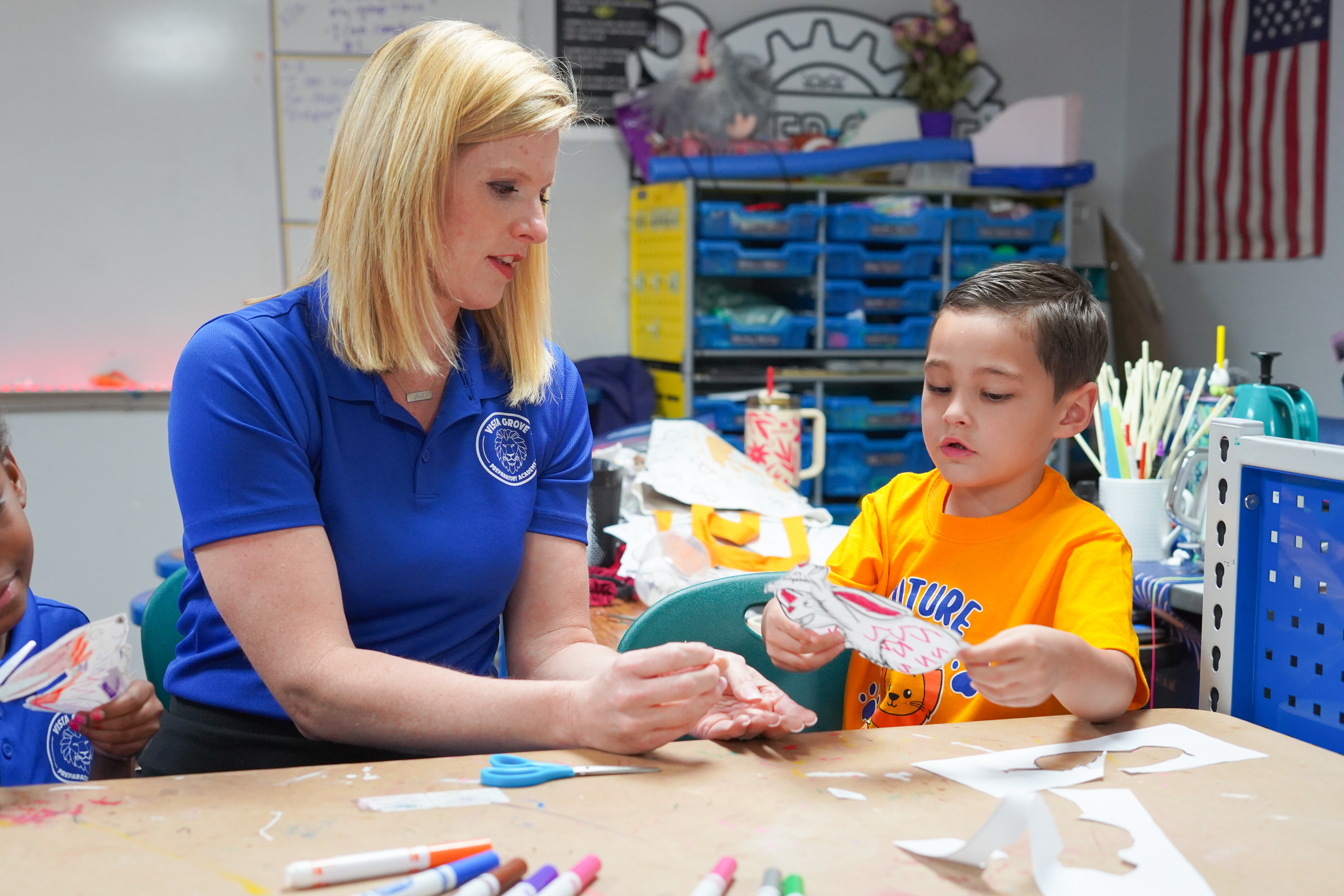 Students learning at Vista Grove Preparatory Academy